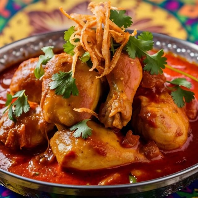 Dhaba Style Chicken.