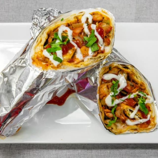 Chicken Tikka Roll.