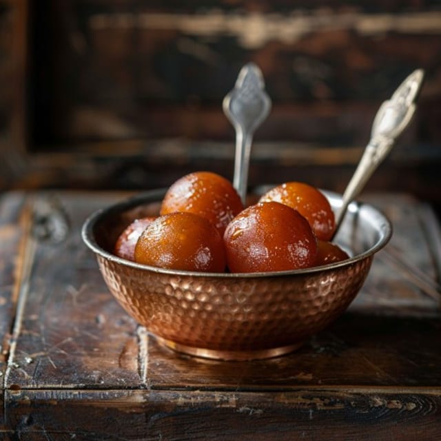 Gulab Jamun.