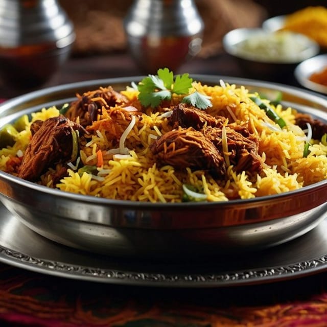 Chicken Dum Biryani.