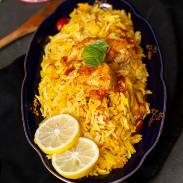 Chicken Fry Biryani.
