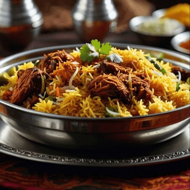 Vijaywada Boneless Chicken Biryani.